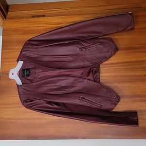 Women's dynamite pleather jacket